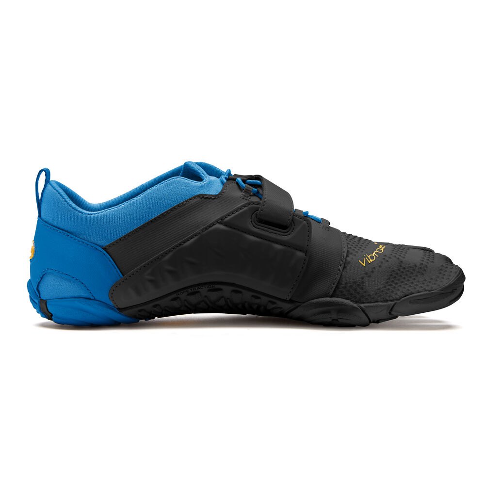 Botas Montaña Hombre Negros/Azules - FiveFingers V-Train 2.0 - JDYMTA-793